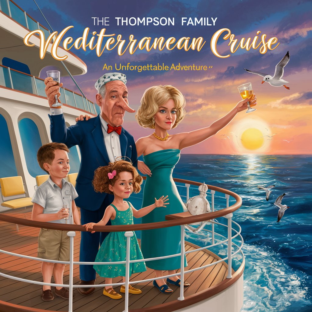 The Thompson family Mediterranean cruise