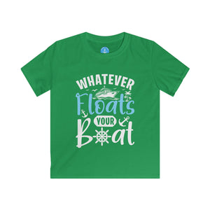 Watever Floats Your Boat Kids  Tee