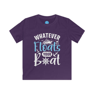 Watever Floats Your Boat Kids  Tee