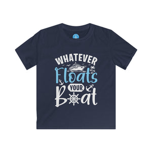 Watever Floats Your Boat Kids  Tee