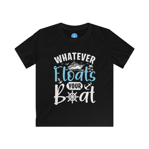 Watever Floats Your Boat Kids  Tee