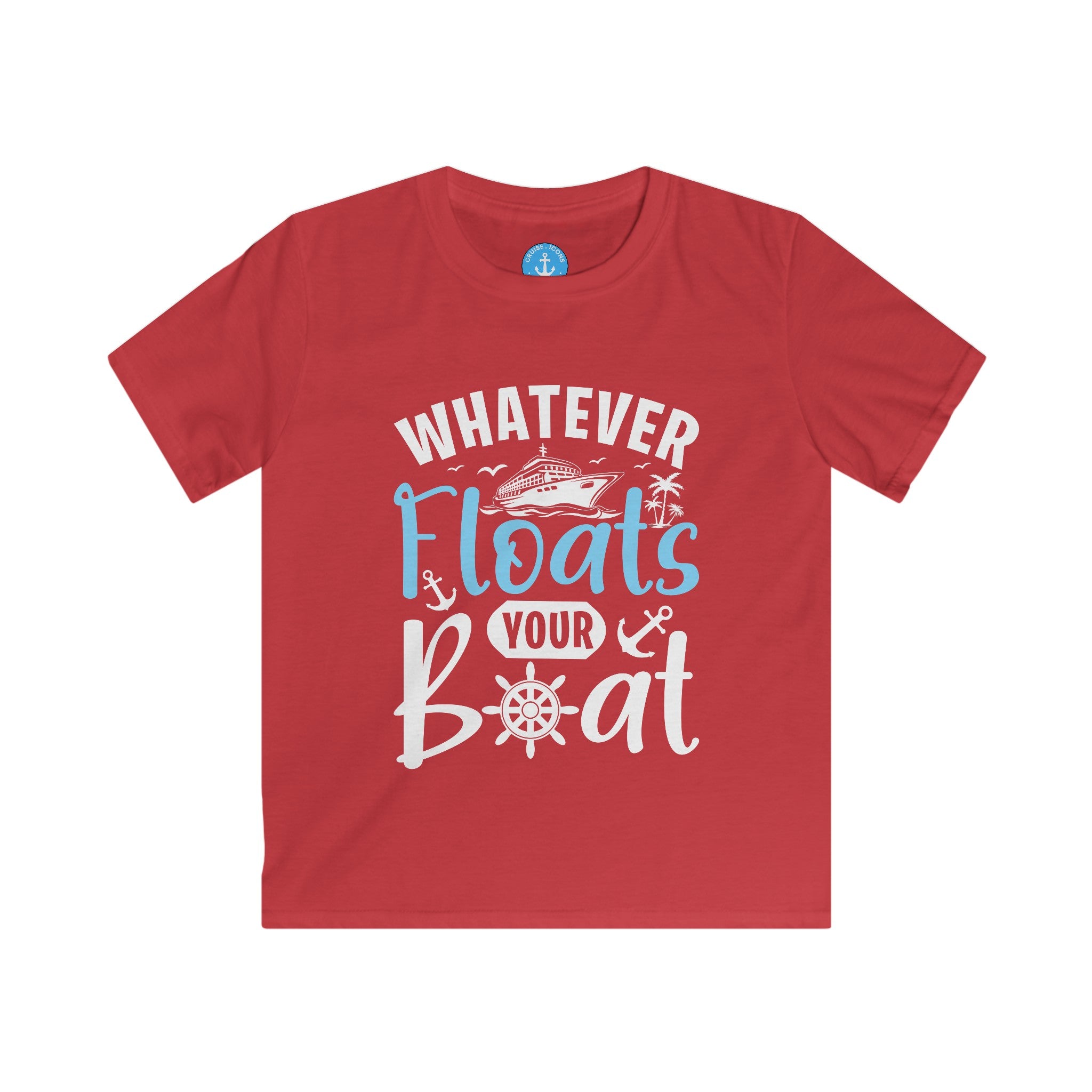 Watever Floats Your Boat Kids  Tee