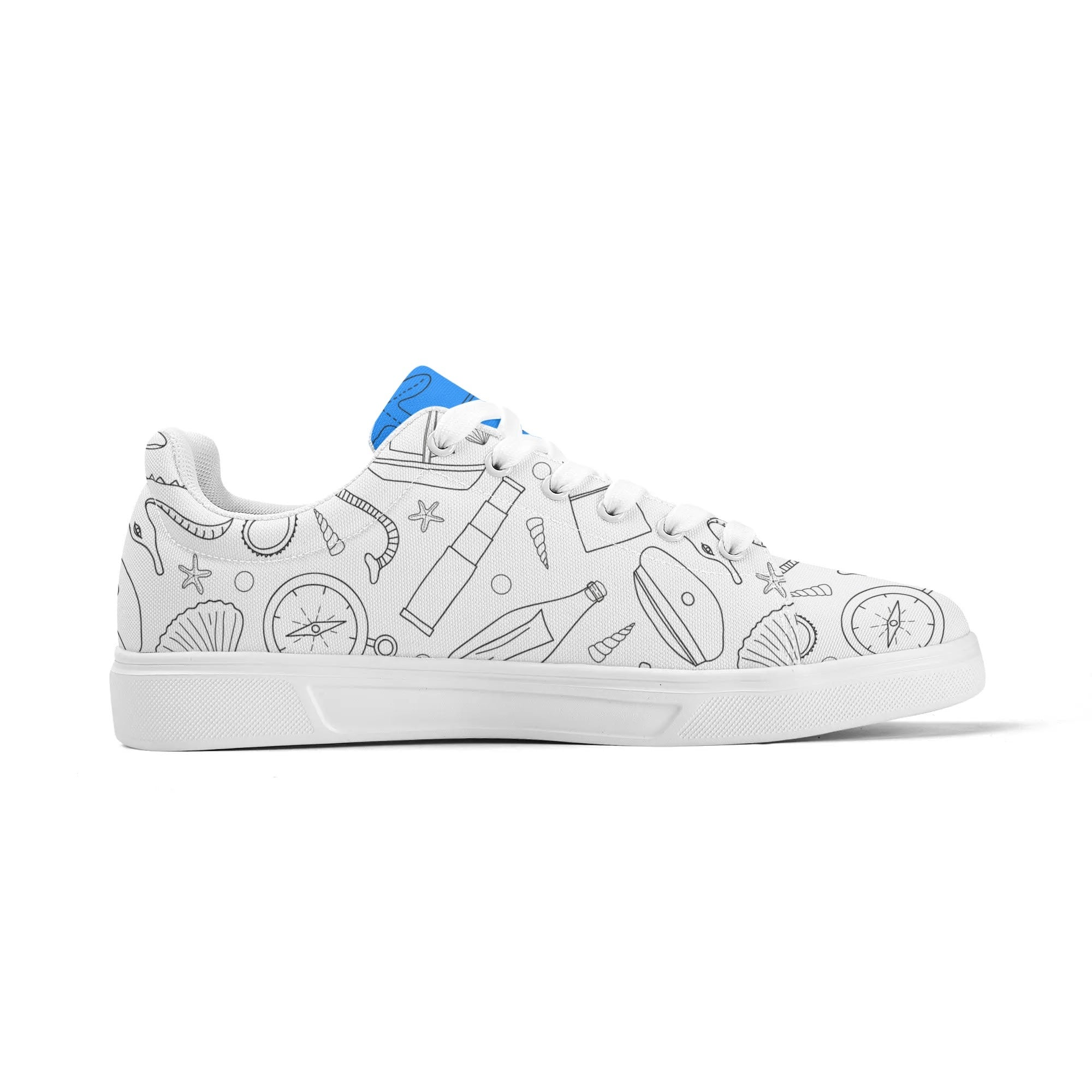 Scarpe da crociera multicolori