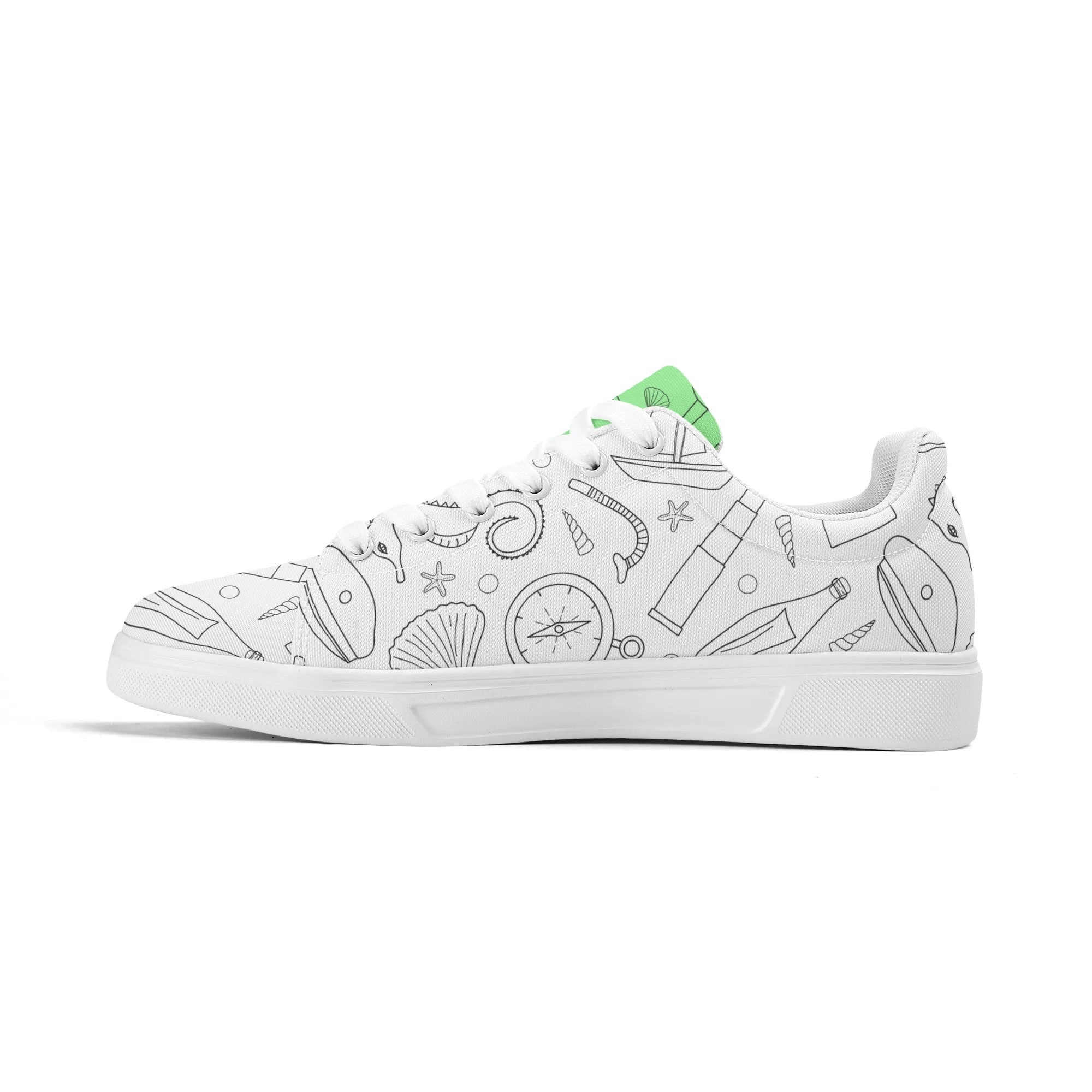 Scarpe da crociera multicolori