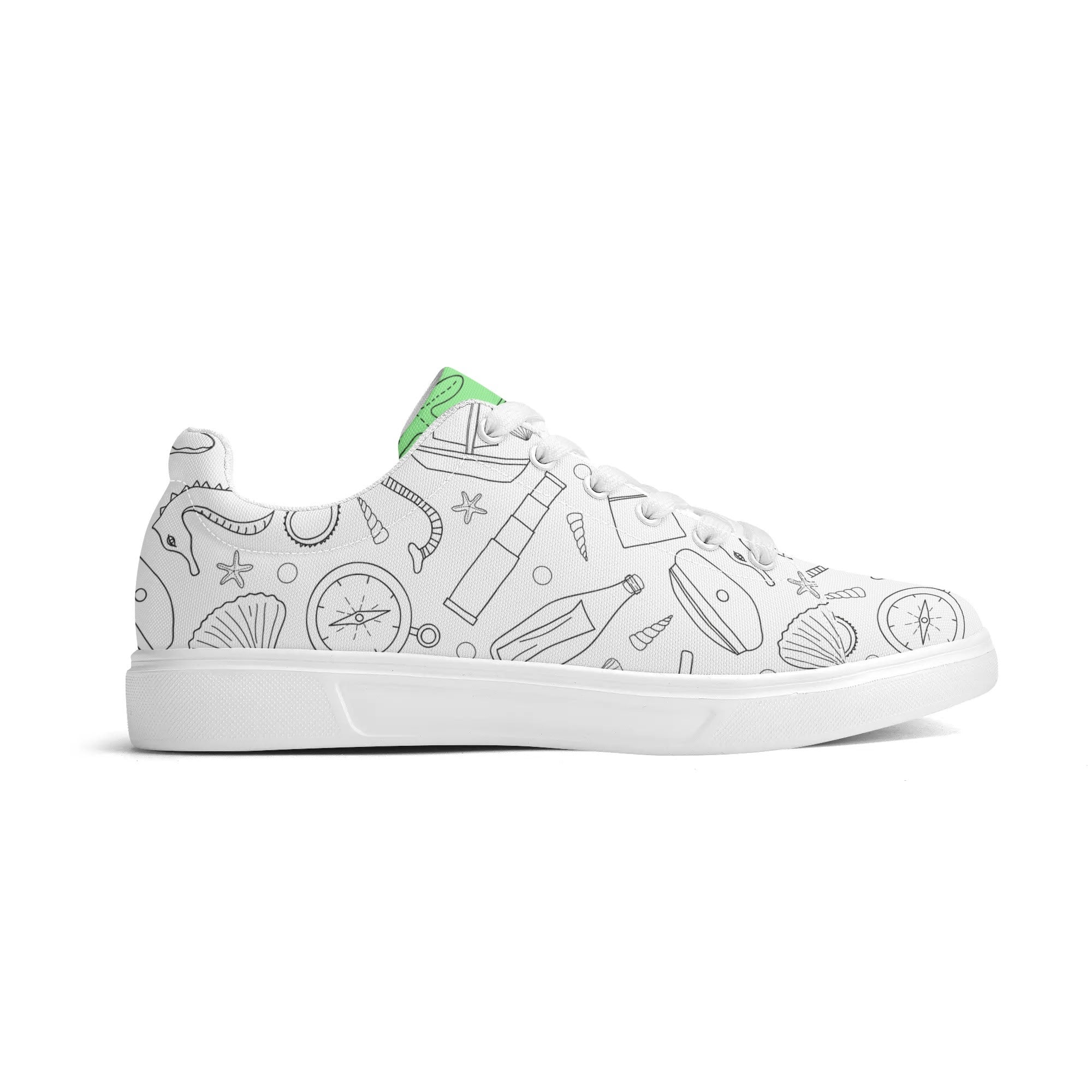 Scarpe da crociera multicolori